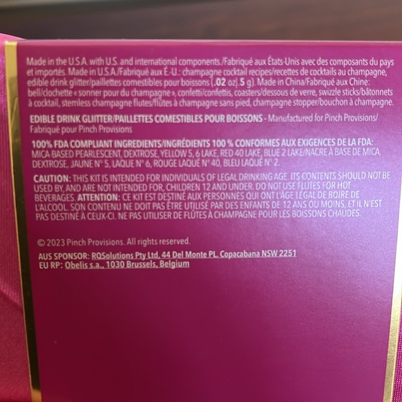 Cheers my Dear - Champagne Kit - Pinch Provisions - Picture 4 of 7